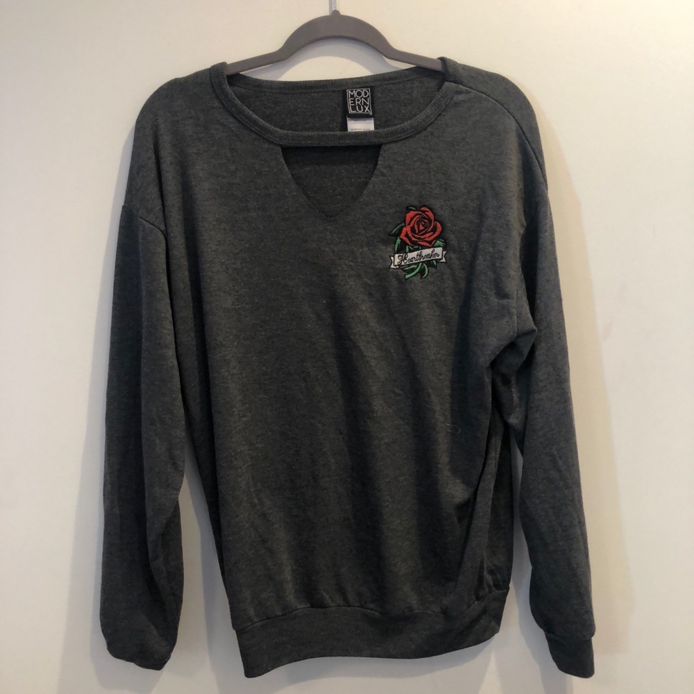 Cut out sweater
